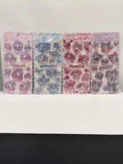 【未使用新品】　飴ノ森ふみか ✖︎ サンリオ ウォーターシール 4枚セット
