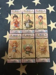 ワンピース　ワーコレ　ワノ国1 全6種セットのサムネイル