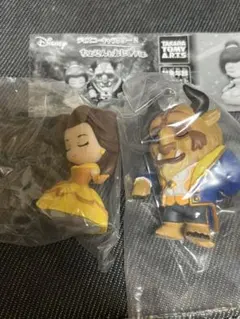 ディズニー キャラクター 2 ちょこんと おじぎ Fig. ベルと野獣 セット