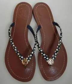 TORY BURCH ビーチサンダル ドット柄（箱あり）のサムネイル