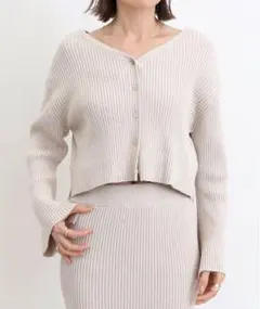 L'Appartement Boucle 2way Short Cardigan