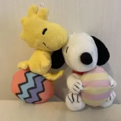 新品未使用♡スヌーピー ウッドストック マスコット キーホルダー 2点セット