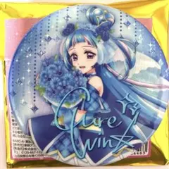 キミとアイドルプリキュア♪ 感謝祭 キュアウィンク 缶バッチ サイン入り