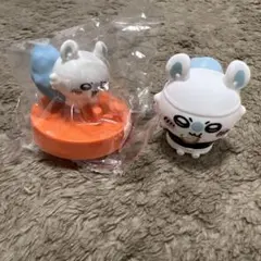 モモンガ フィギュア 2個セット　ちいかわラーメン豚　CoCo壱フィギュア