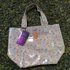 新品 タグ付き リバティ ビニール PVCトートバッグ coupole