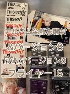 スキズ 未開封 & FANS フライヤー コンプ THIS&THAT