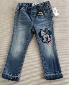 GAPキッズDisney ミニーストレッチデニムパンツ 100cm新品