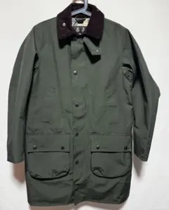 超美品❗️Barbour ボーダーborder/ナイロン/破れなく綺麗‼️サイズ36 Barbour（バブアー） ステンカラーコート BARBOUR: 別注 パッカブル