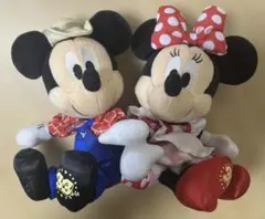 ディズニーランド33周年　ミッキーミニーペアぬい