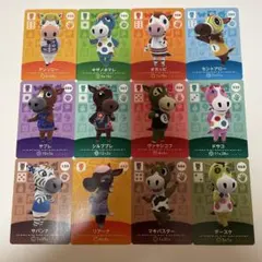 あつ森amiiboカード　アンソニー　キザノホマレ　オカッピ　セントアローサブレ