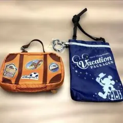 ⭐︎美品⭐︎ディズニー バケーションパッケージ ショルダーバック・ポーチセット