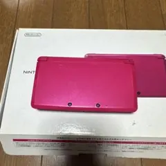 닌텐도 3DS 콘솔 핑크 데이터 왼쪽