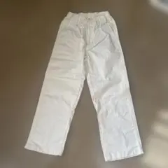 ユニクロ　キッズ　ホワイトパンツ130cm