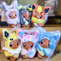 ポケモンセンター ポンチョを着たイーブイ ニンフィア ポンチョ ぬいぐるみ ポケモンセンター限定 ニンフィア イーブイ ポンチョシリーズ