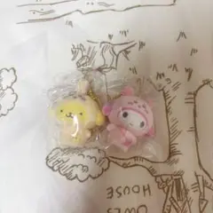 ちいかわ×サンリオキャラクターズ　シークレットフロッキーマスコット