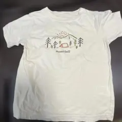 mont-bell キッズ Tシャツ 120センチ　クリーム色のサムネイル
