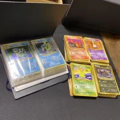 【まとめ売り】ポケモン　旧裏　200枚以上　絶版カードファイル付き