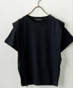 mizuiro ind 肩タッククルーネックカットソー