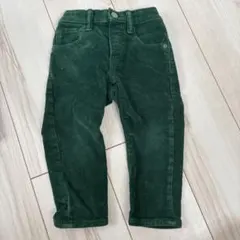 GAP コーデュロイ ボトムス 2歳用 ダークグリーン