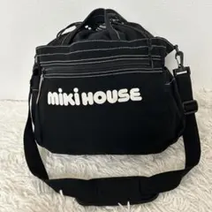 ✨未使用級✨MIKIHOUSE ミキハウス　マザーズバッグ　2way ブラック 2025年最新】MIKIHOUSE マザーズバッグの人気アイテム - メルカリ