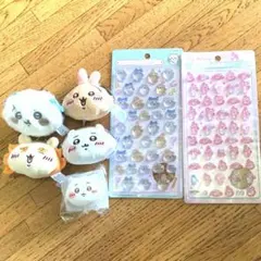 ちいかわ サンリオ ボンボンドロップシールその他セット