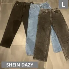 ３点セット　ストレートデニムパンツ
