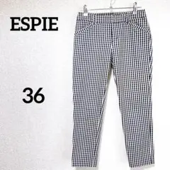 エスピエ　ギンガムチェッククロップドパンツ　春　コットン　春服　小さいサイズ