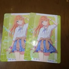 学園アイドルマスター　カードダス　紫雲清夏　まとめ　まとめ売り