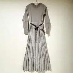 ニットワンピース