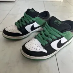 NIKE SB DUNK LOW CLASSIC GREEN24cm