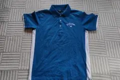 Callaway 青 ポロシャツ Ｌサイズ