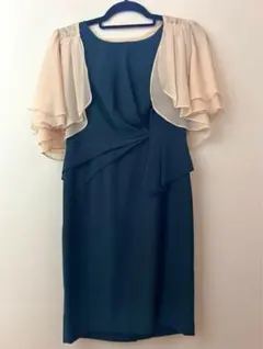 お値下げ！膝丈ワンピとボレロのセット 謝恩会結婚式パーティーなどにも