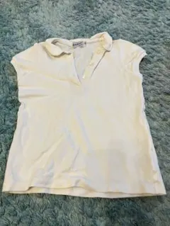 Mikihouse ホワイト ポロシャツ 120 小学校受験