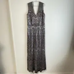 TADASHI SHOJI 花柄刺繍ドレス グリーン サイズ0 - メルカリ