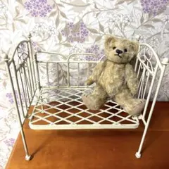 木製 ドール用 ロッキングベッド グレー - メルカリ