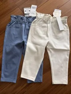 プティマイン petitmain テーパードパンツ 長ズボン ボトムス【80】