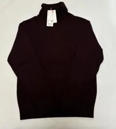 [タグ付き未使用]ユニクロカシミヤ100% Sサイズ メンズ