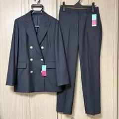 今季新品アオキ⭐️Oggiコラボ ツイルストレッチ ダブルジャケット セットアップ