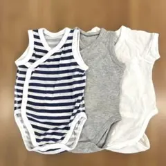 ユニクロ　メッシュ　ロンパース　ノースリーブ　60