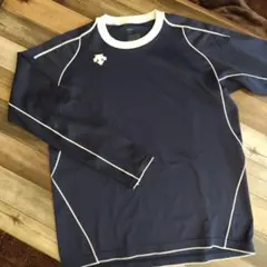 ネイビー 長袖 スポーツウェア　Мサイズ