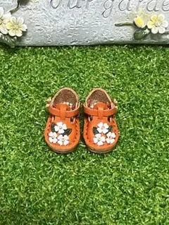 ミニパオラドール　ミニパオラレイナ　サボシューズ　オレンジ