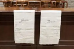 [未使用に近い]結婚式　受付タペストリー　ウェディング