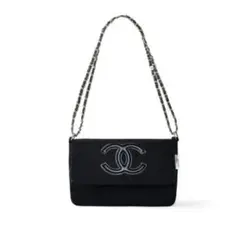 [新品未使用]CHANEL ショルダーバッグ ノベルティ ブラックのサムネイル