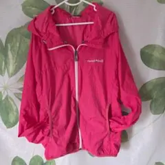 mont-bell ピンク 140cm　 ★ナイロンジャケット★