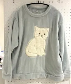 GU ねこデザイン ボアフリーストップス Lサイズ