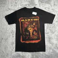 00s USA 涼宮ハルヒの憂鬱 カウボーイビバップパロ アニメ 黒　Tシャツ