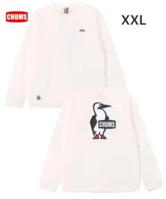新品タグ付き　CHUMS チャムス　ブービーロゴ　ロングスリーブ