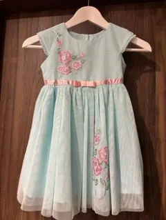 Jona Michelle 花柄刺繍ドレス 4T