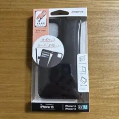 手帳型iPhoneケース ブラック 　値下げしましたのサムネイル