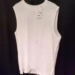 UNIQLO エアリズムコットンノースリーブTシャツ